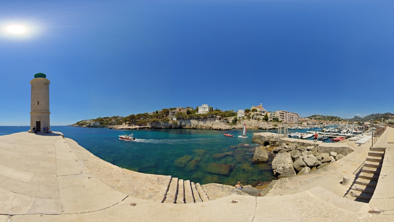 Coastal lighthouse walk